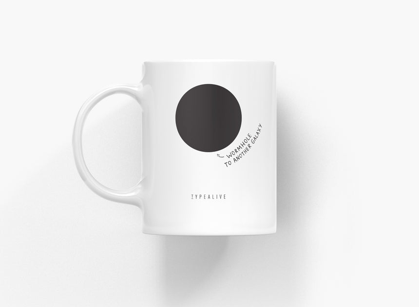 Ceramic / wormhole mug