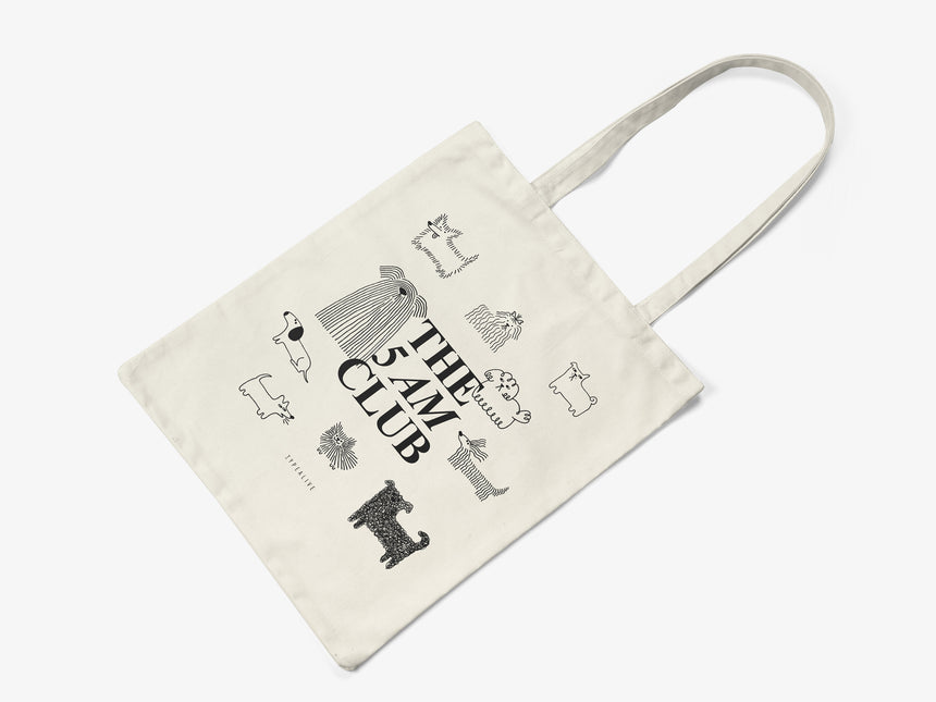Baumwolltasche / 5 AM Club