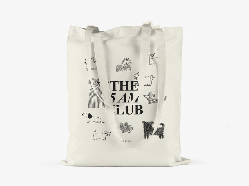 Baumwolltasche / 5 AM Club