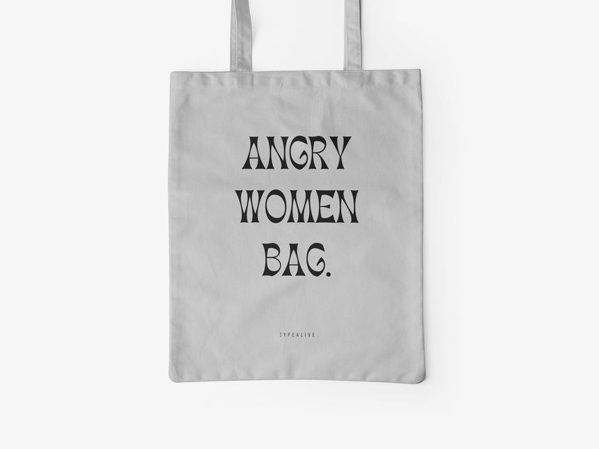 Baumwolltasche / Angry Women