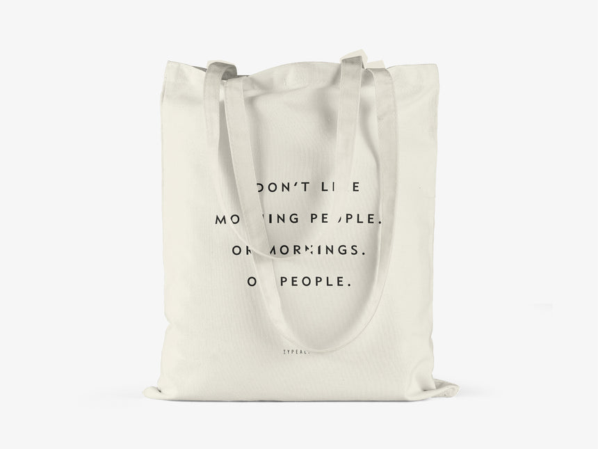 Cotton bag / Morning People