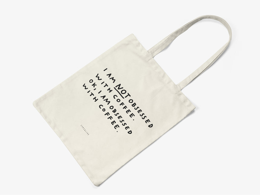 Baumwolltasche / Not Obsessed