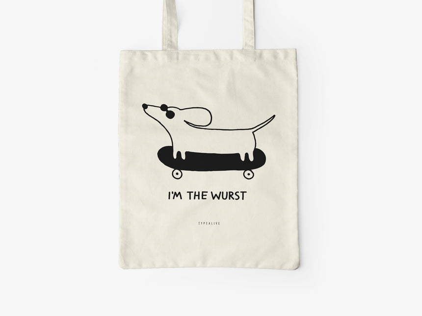 Baumwolltasche / The Wurst