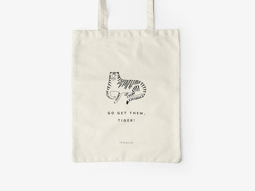 Cotton bag / tiger