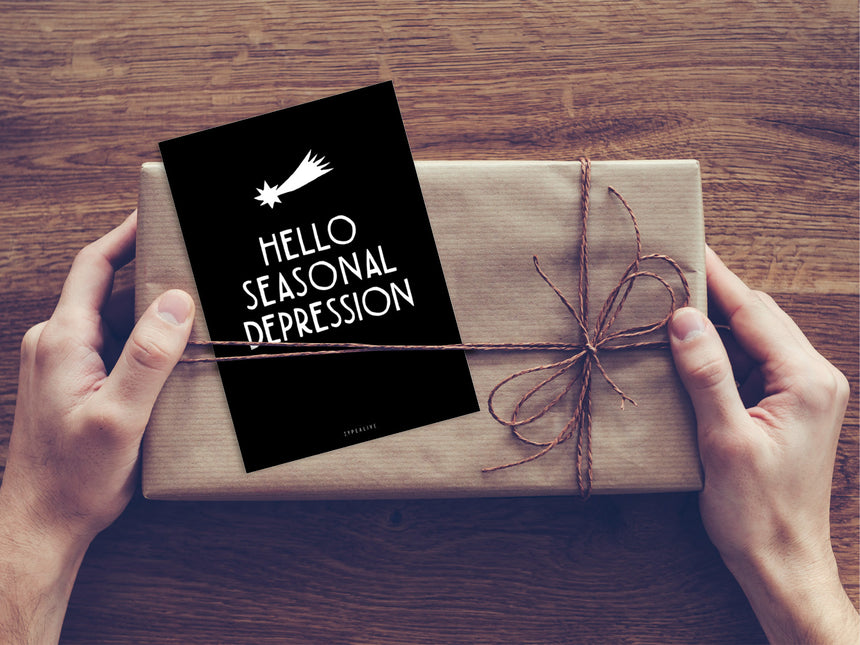 Postkarte / Seasonal Depression