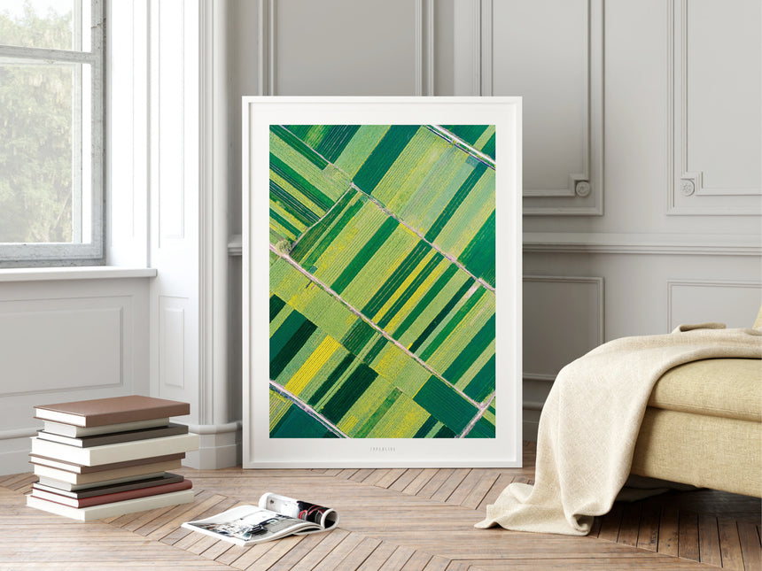 Print / Above The Fields No. 3