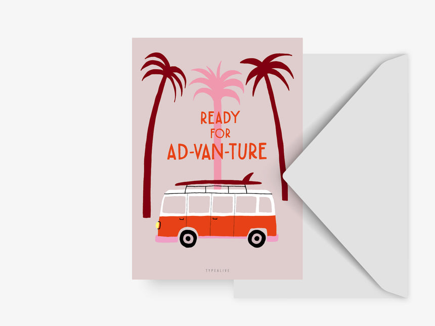 Postcard / Ad Van Ture