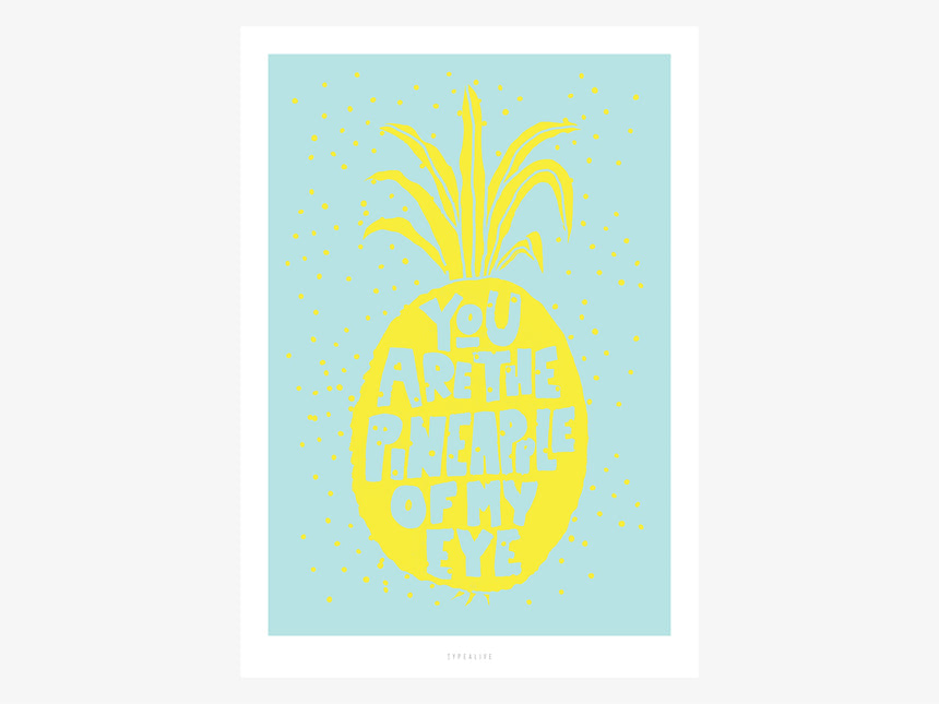 Print / Ananas No. 2