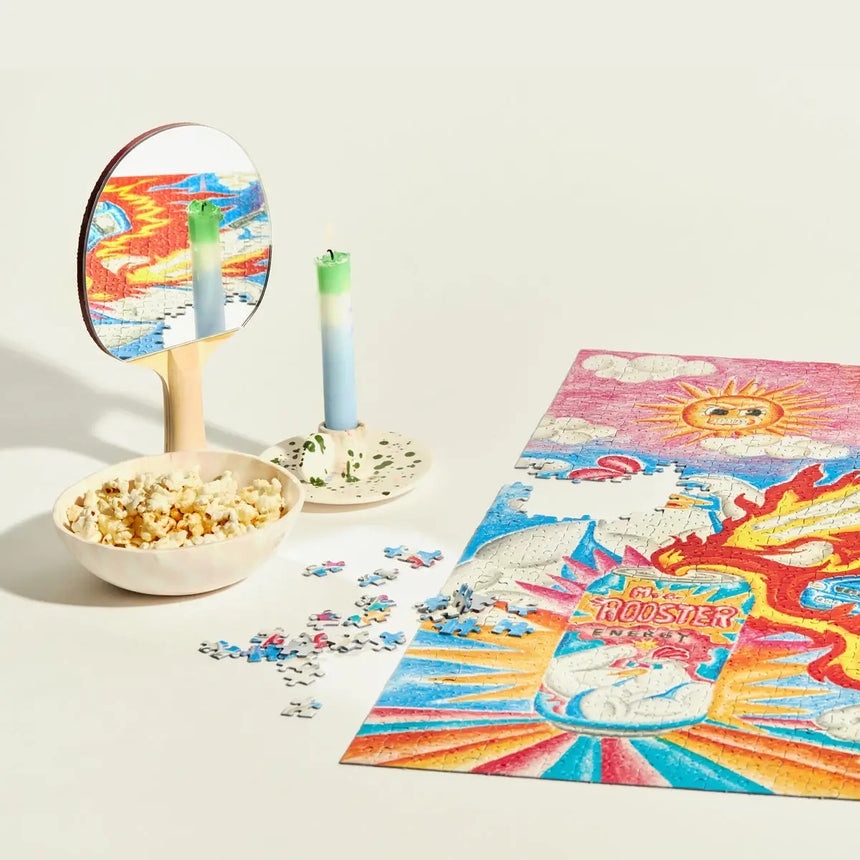 Wonderpieces - Puzzle "Mrs. Rooster Energy"