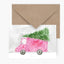 Postkarte / Christmas Truck