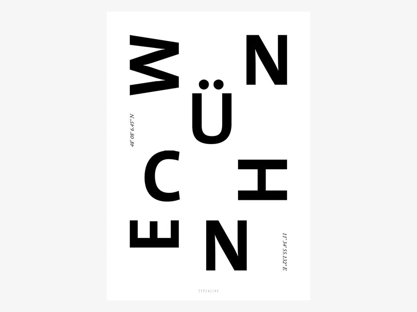 Print / Cities “Munich”
