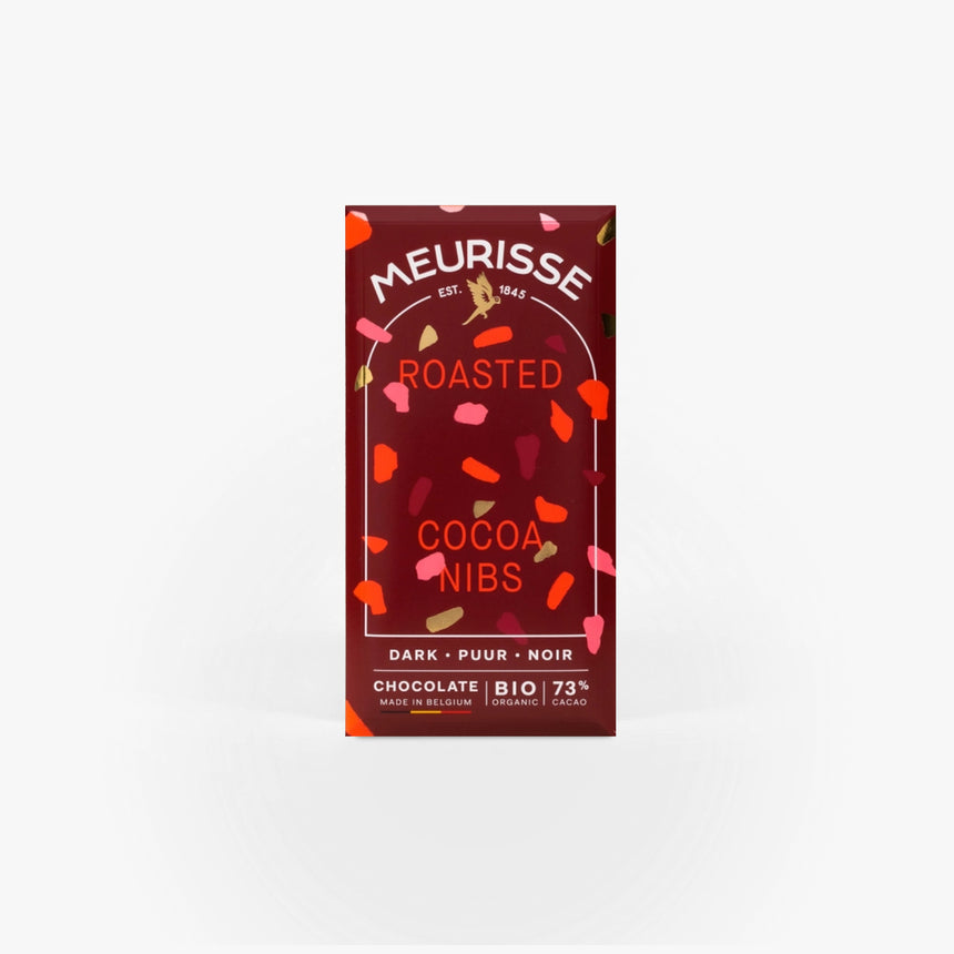 Meurisse - dark chocolate with roasted cocoa nibs