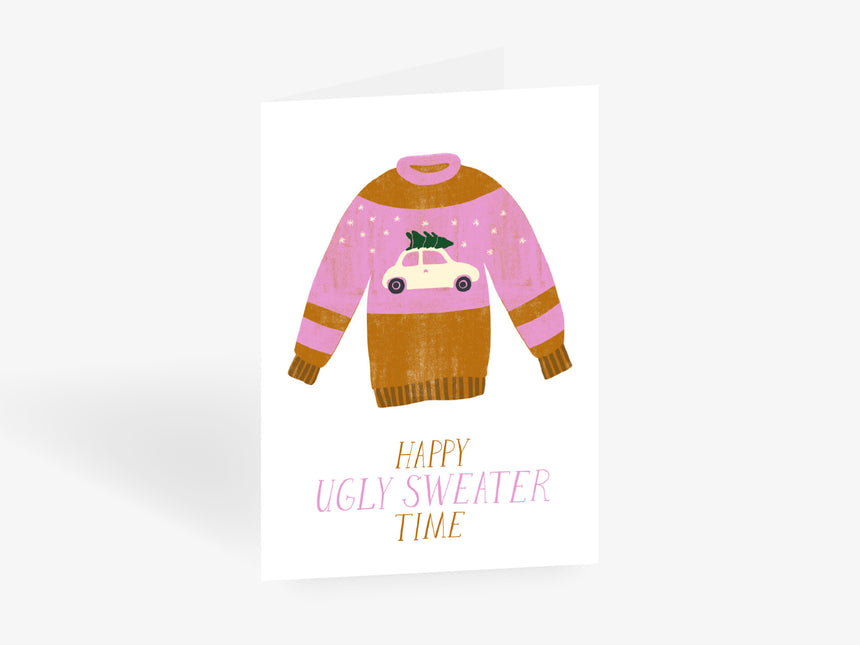 Grußkarte / Ugly Sweater No. 3