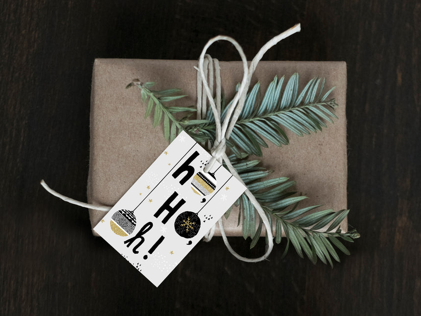 Gift tag set of 12 No. 13 / Christmas