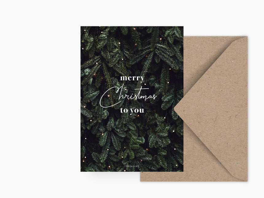 Postkarte / Green Branches