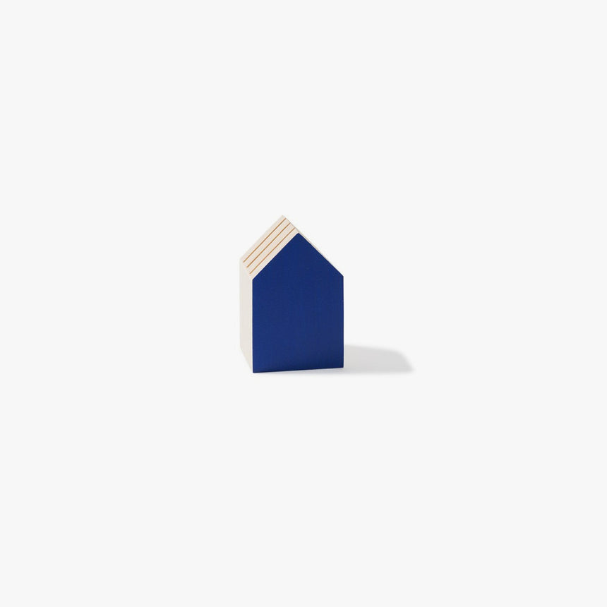 CINQPOINTS - Card holder "Tiny House / blue"