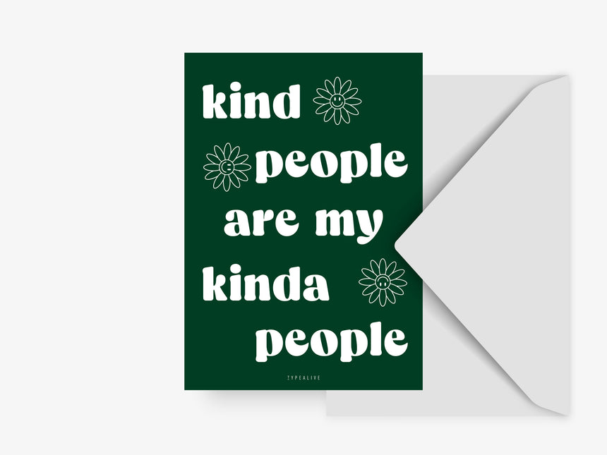 Postkarte / Kind People