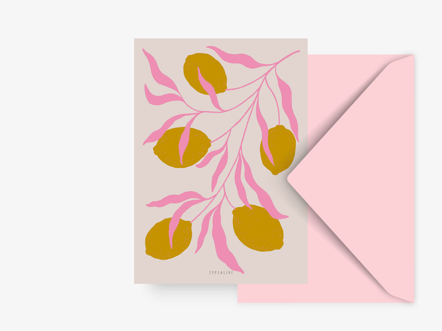 Postcard / Lemon Branch