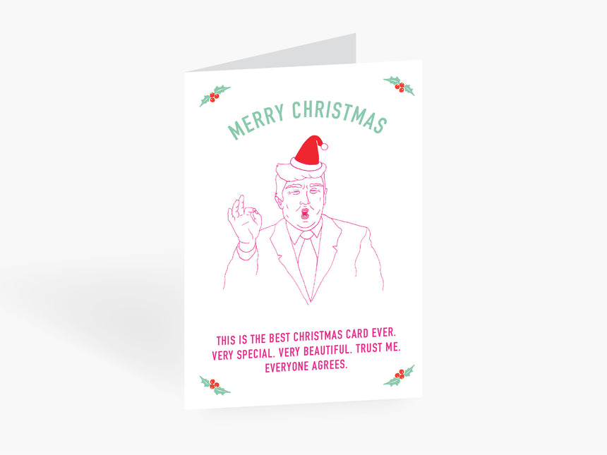 Greeting card / Merry Tr*mpmas No. 2