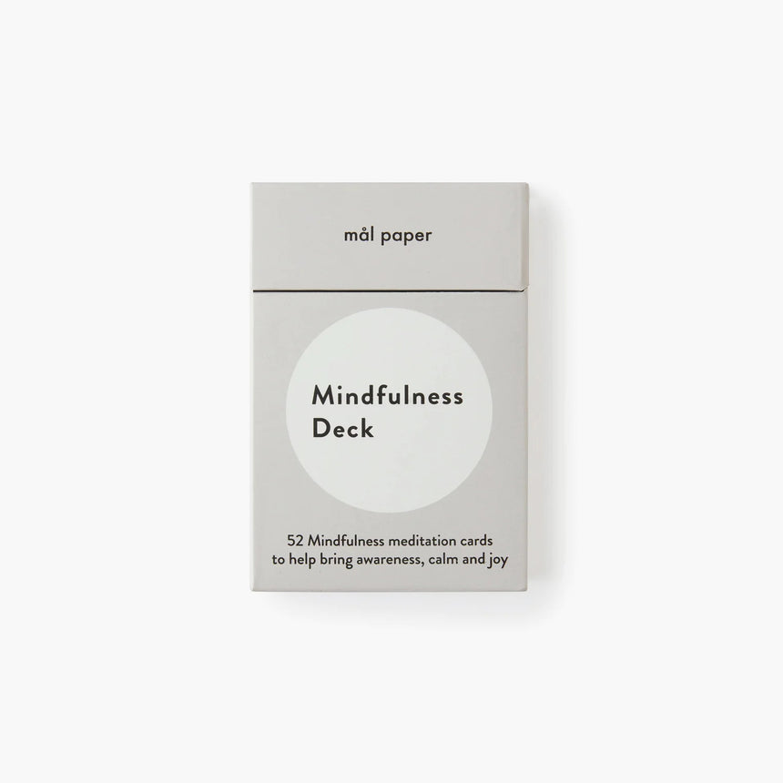mål paper - card deck "Mindfulness" 