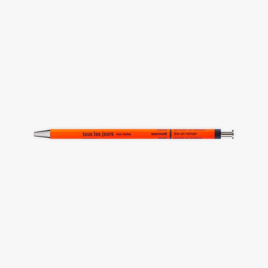 Mark's - Ballpoint pen "Tous les Jours / Orange"