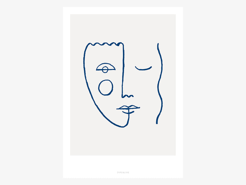 Print / Faces No. 2