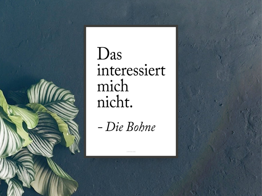 Print / Die Bohne