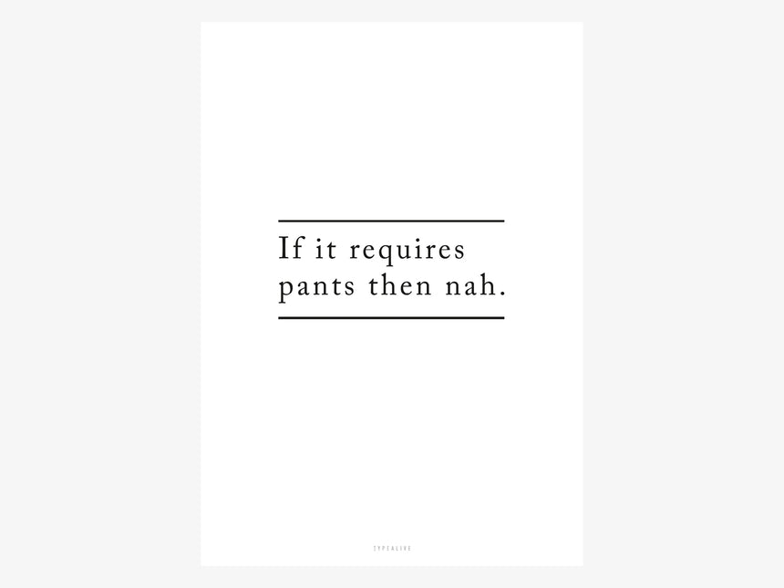 Print/Pants