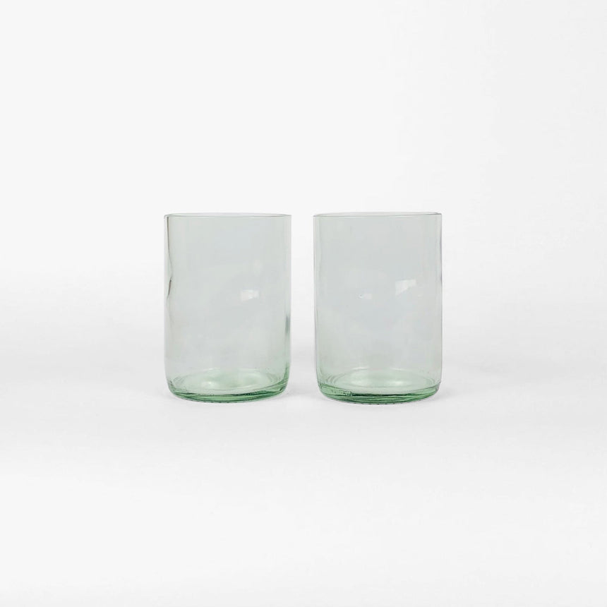 Rebottled - glasses set of 2 "white"