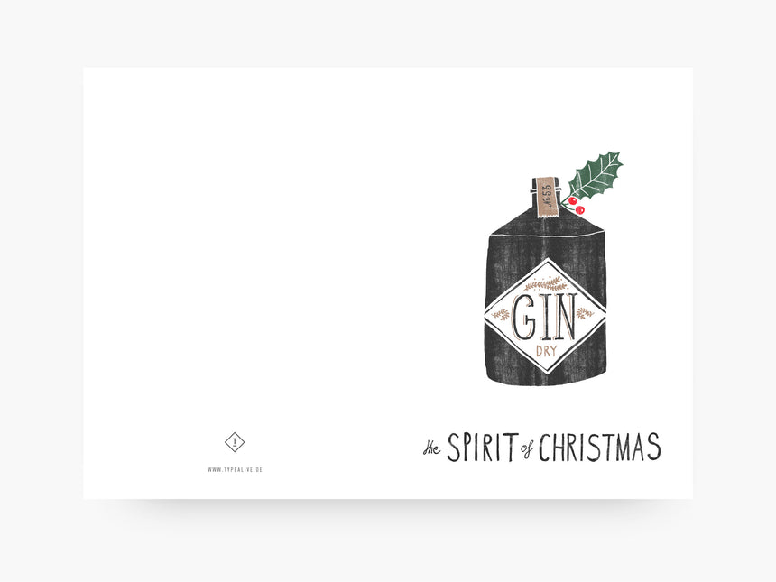Greeting card / Spirit of Christmas No. 2