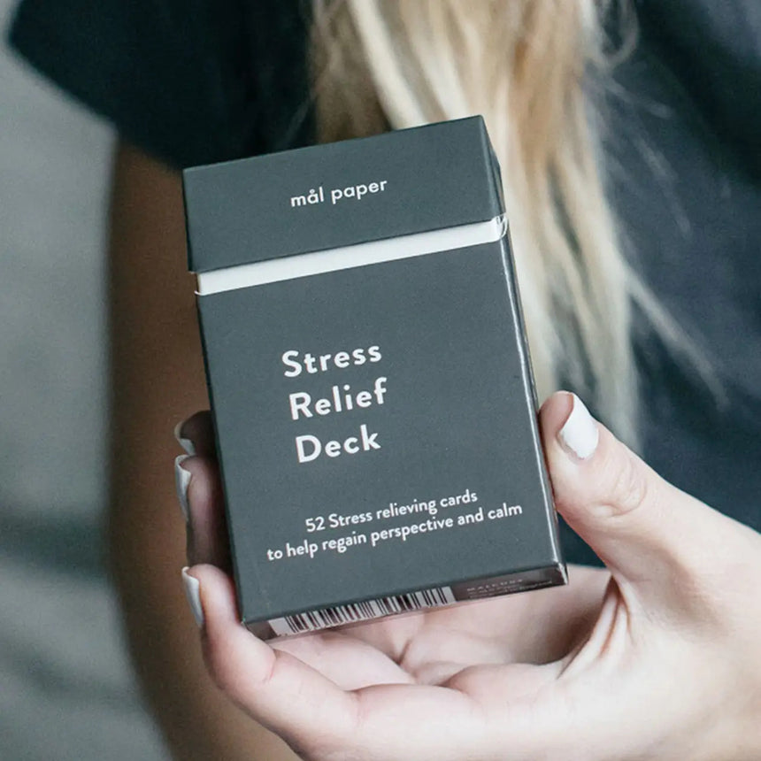 mål paper - card deck "Stress Relief"