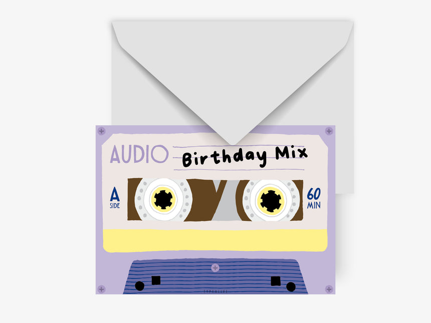 Postcard / Tape Birthday Mix
