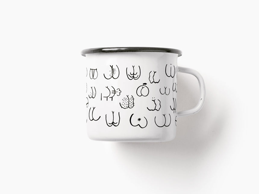 Enamel mug / Bad Ass