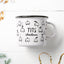 Tasse aus Emaille / Tits Christmas
