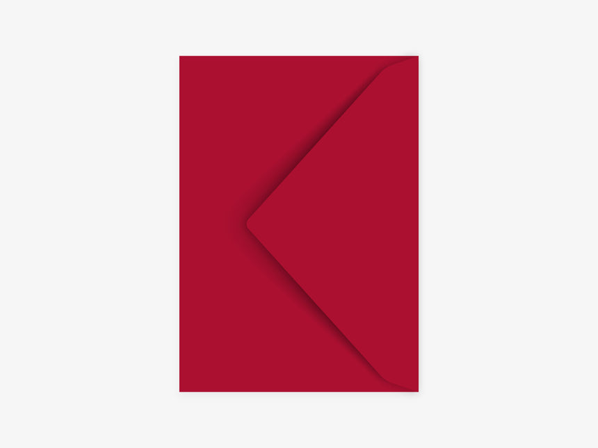 Envelope / Cherry Red