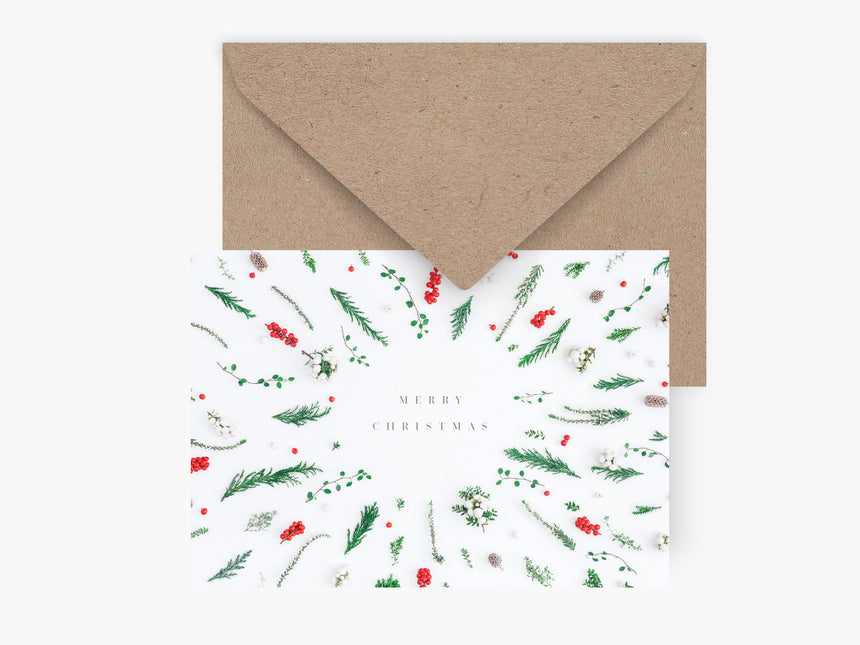 Postcard / White Christmas No. 2