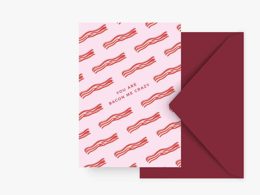 Greeting card / Bacon