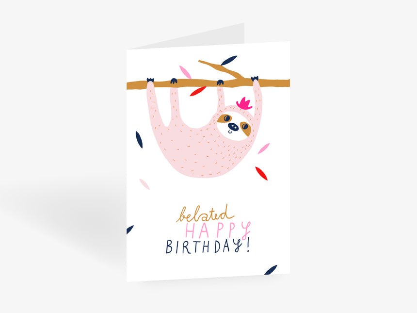 Greeting Card / Belated Birthday Wishes
