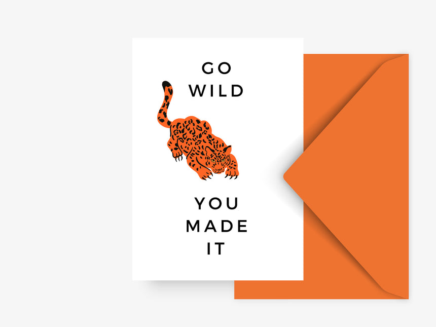 Greeting card / Go Wild No. 2
