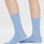 natural vibes - organic socks "Retro Light Blue"