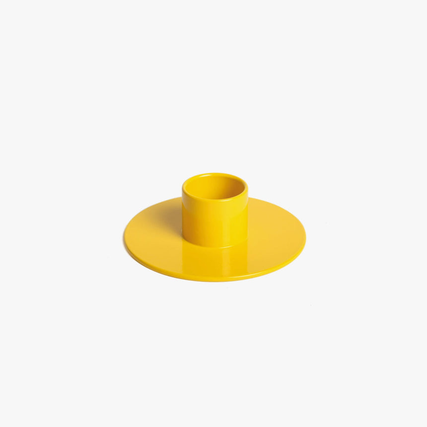 not the girl who misses much - candle holder "POP / Yellow"