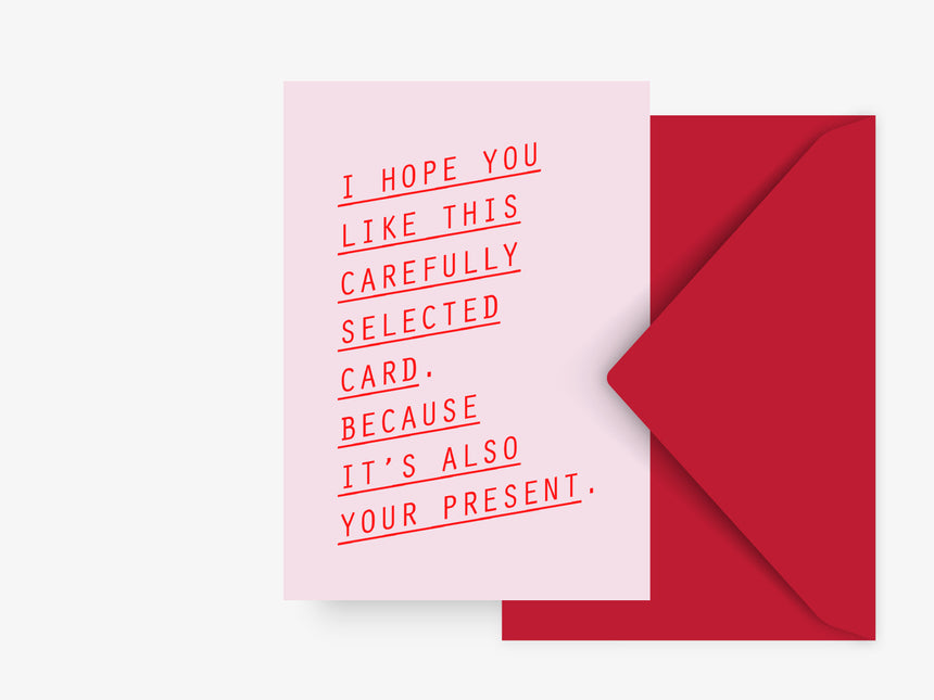 Greeting card / present
