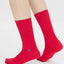 natural vibes - organic socks "Retro Red"