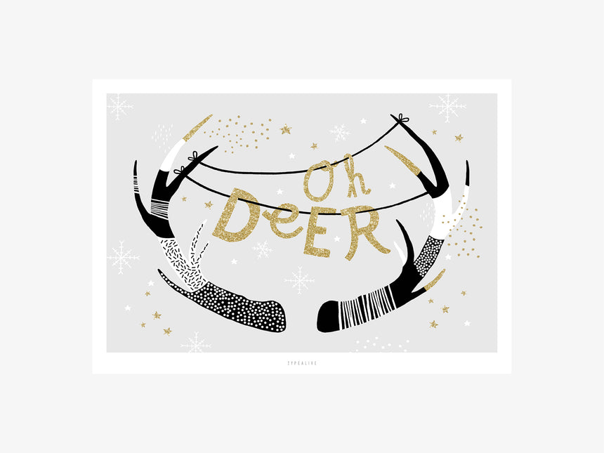 Print / Oh Deer