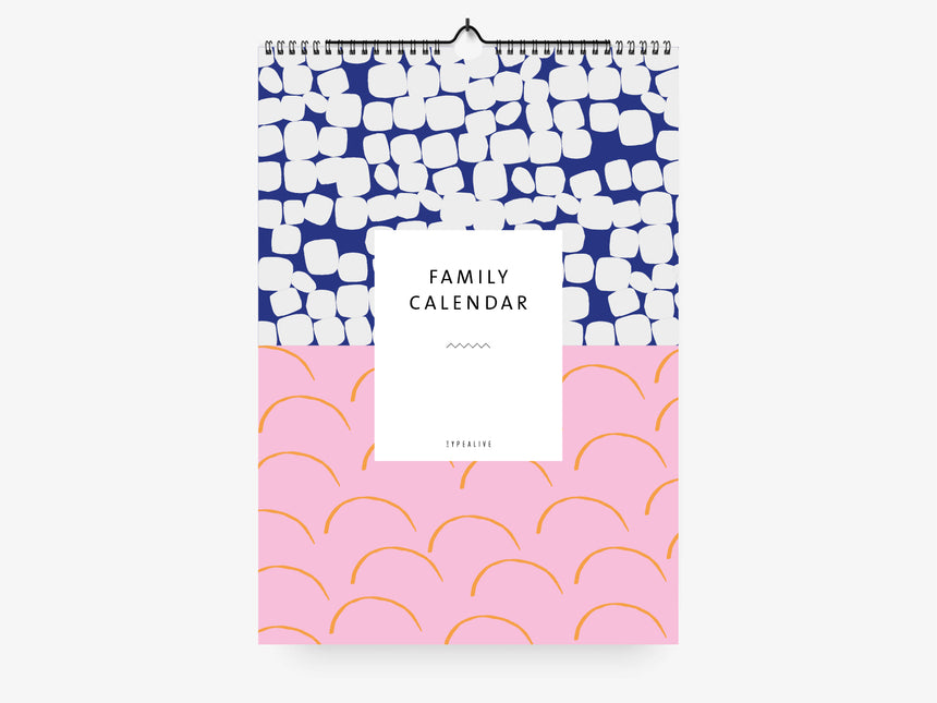 Family calendar / pattern