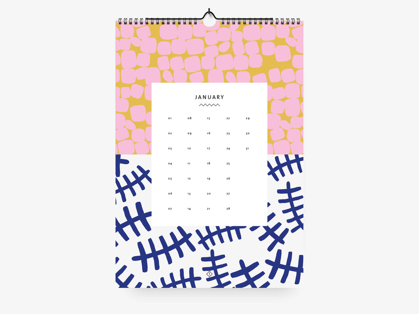 Wall calendar / pattern