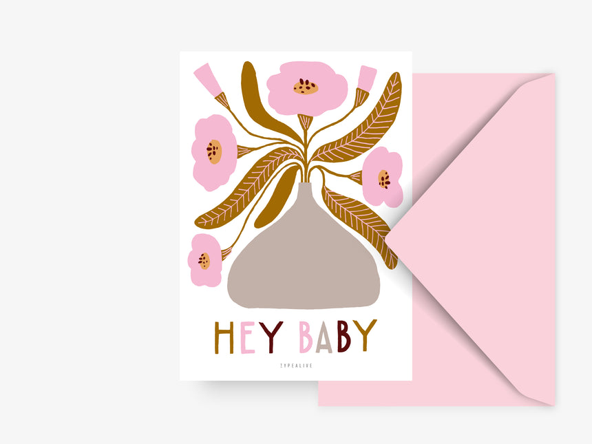 Postkarte / A Way To Say Hey Baby