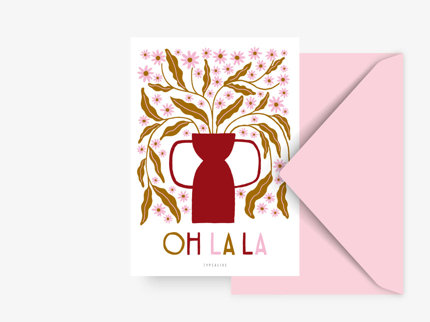 Postkarte / A Way To Say Oh La La