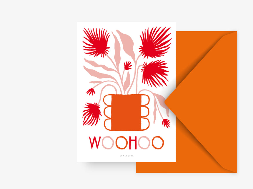 Postkarte / A Way To Say Woo Hoo
