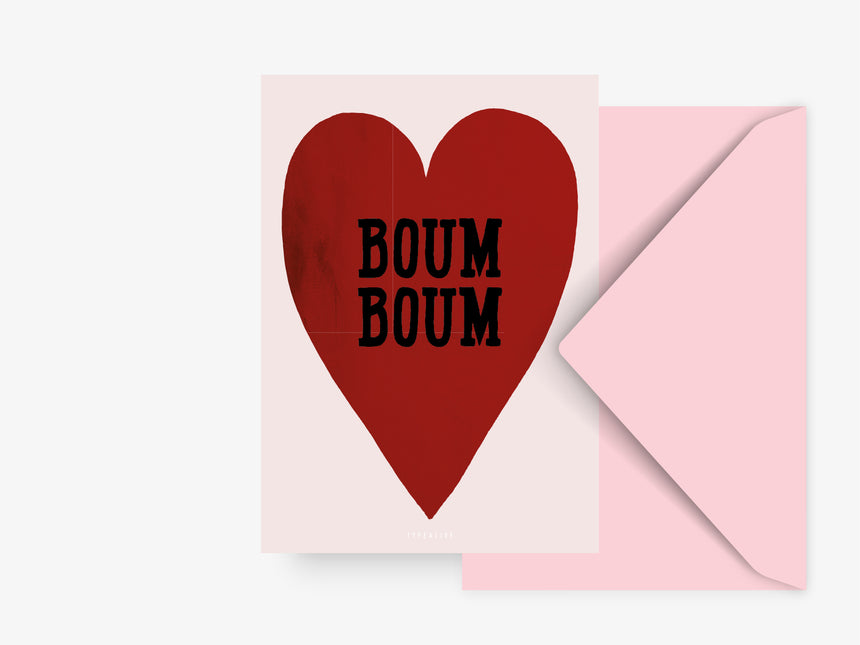 Postkarte / Boum Boum